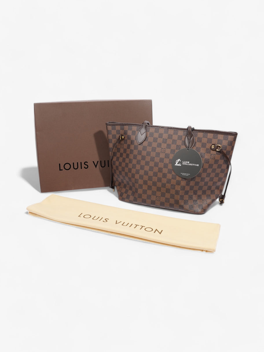 Louis Vuitton Neverfull Damier Ebene Coated Canvas MM Image 14