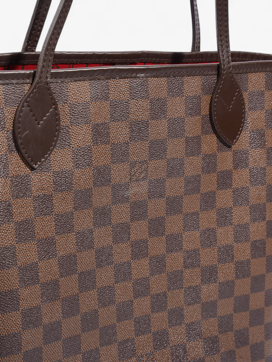 Louis Vuitton Neverfull Damier Ebene Coated Canvas MM Image 8