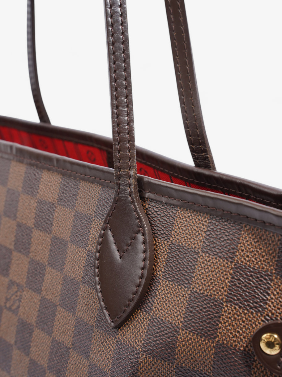 Louis Vuitton Neverfull Damier Ebene Coated Canvas MM Image 9