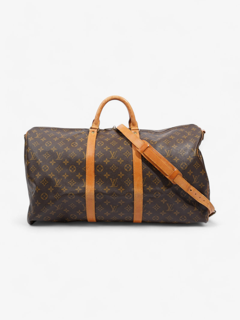  Louis Vuitton Keepall  Monogram Coated Canvas 55