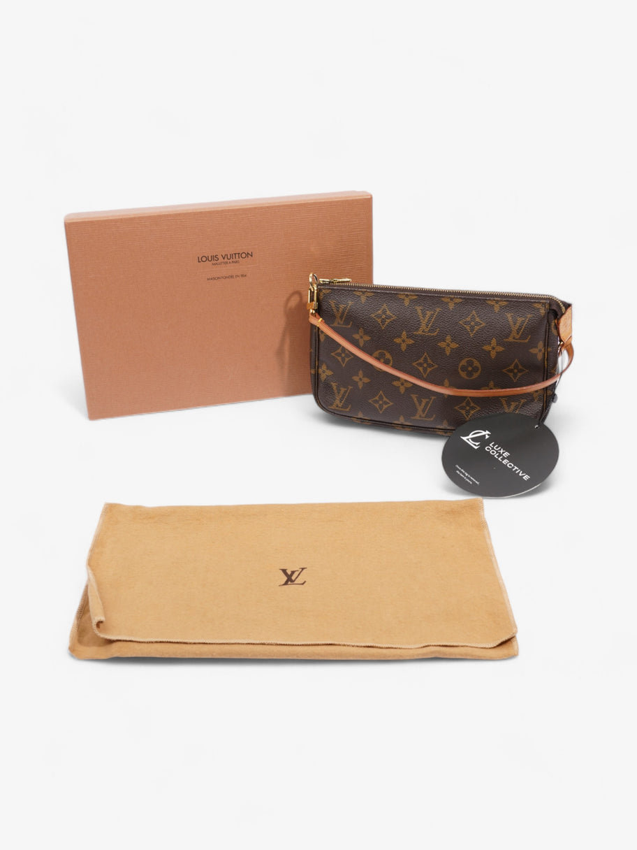 Louis Vuitton Pochette Accessoires Monogram Coated Canvas Image 9