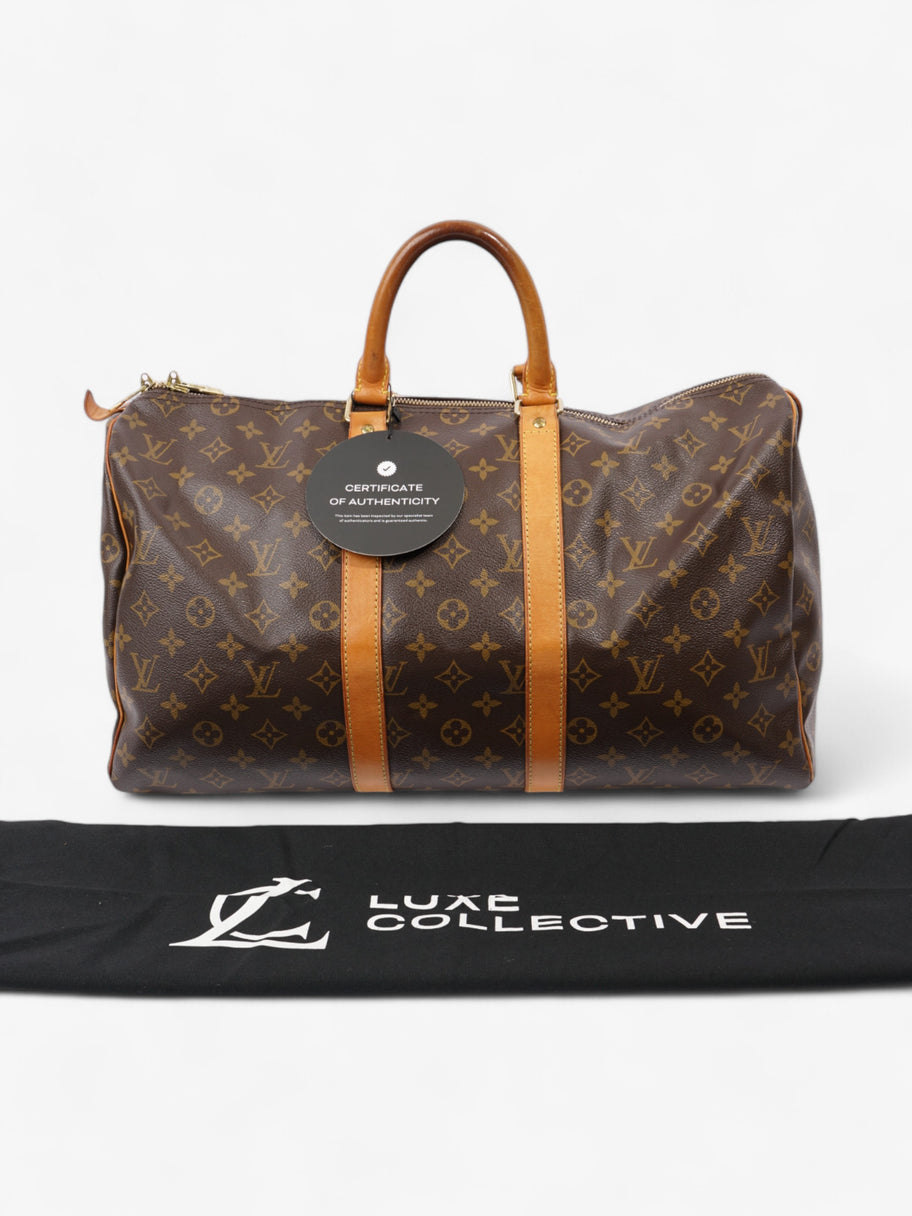 Louis Vuitton Keepall Monogram Coated Canvas 45 Image 10