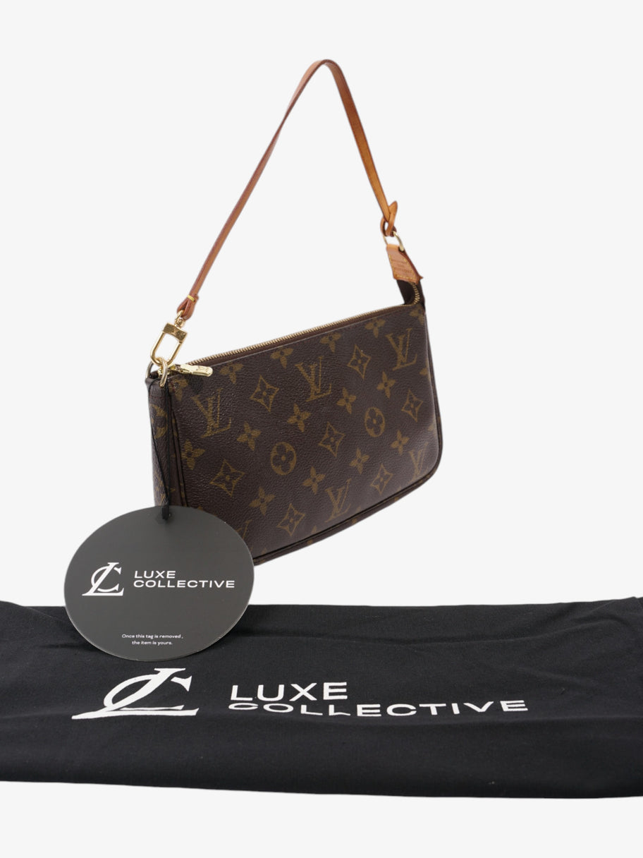 Louis Vuitton Pochette Accessoires Monogram Coated Canvas Image 9