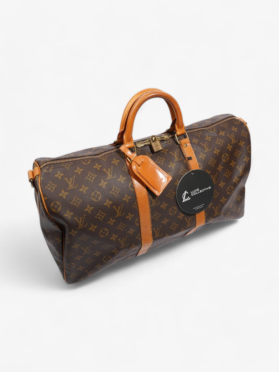 Louis Vuitton Keepall Bandouliere Monogram Coated Canvas 50 Image 12