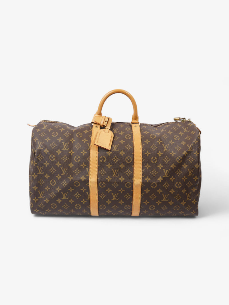  Louis Vuitton Keepall  Monogram Coated Canvas 55