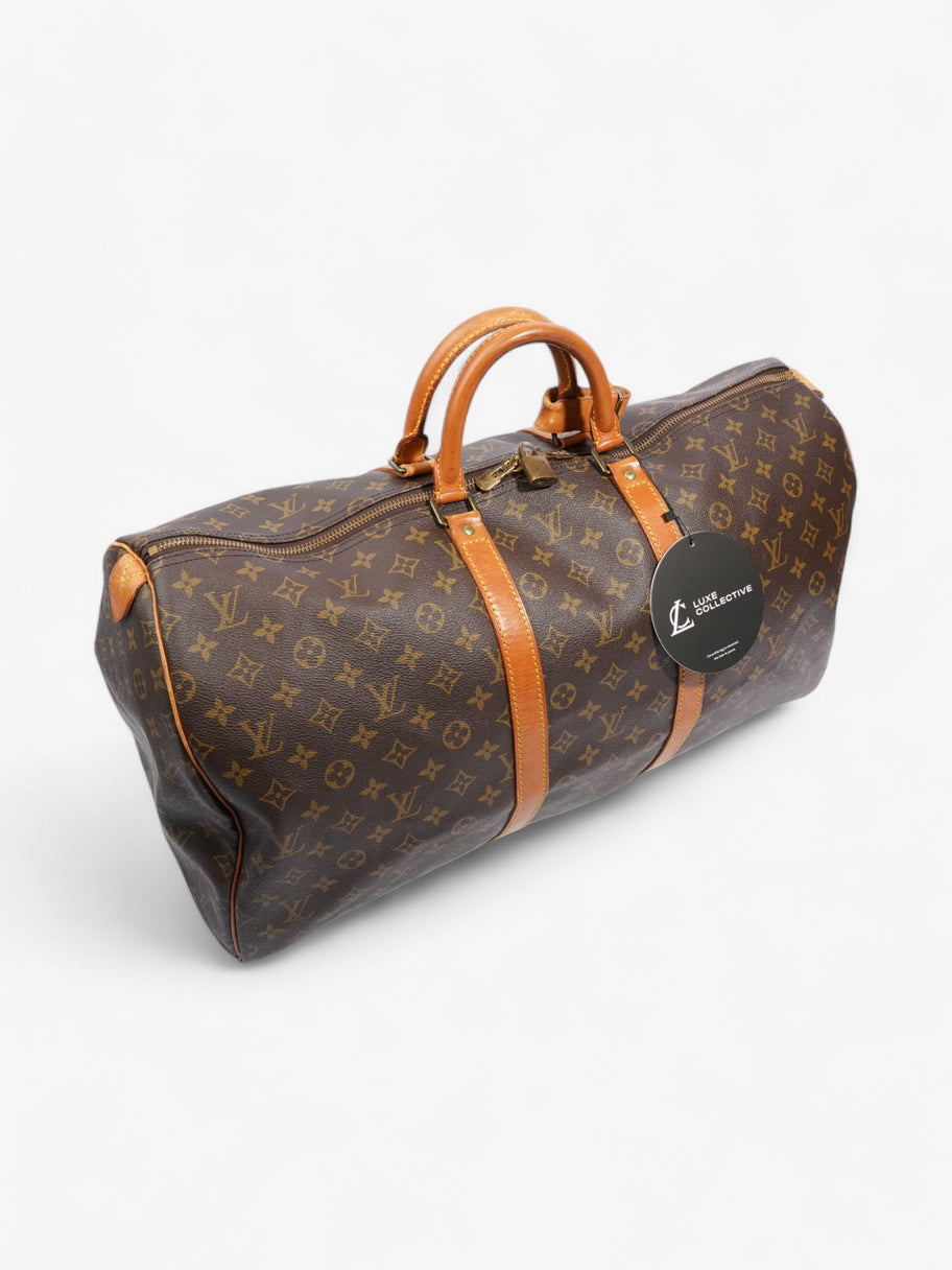 Louis Vuitton Keepall Monogram Coated Canvas 55 Image 10