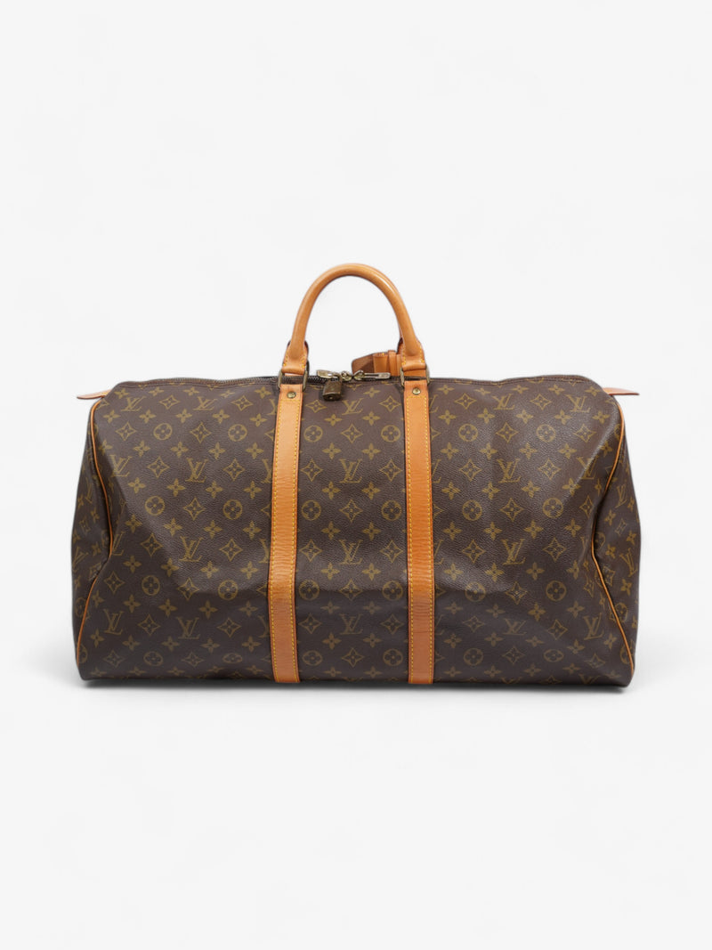  Louis Vuitton Keepall Monogram Coated Canvas 55