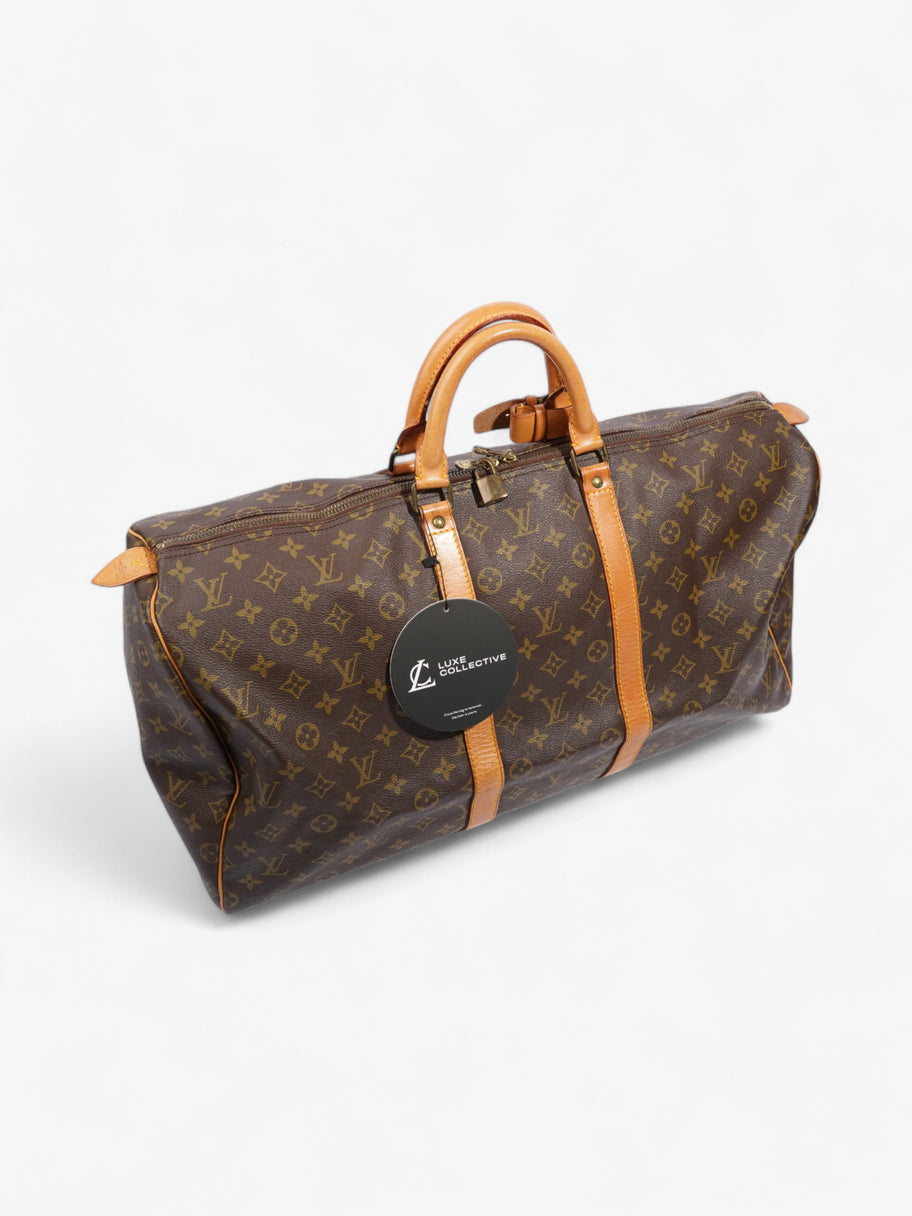 Louis Vuitton Keepall Monogram Coated Canvas 55 Image 12