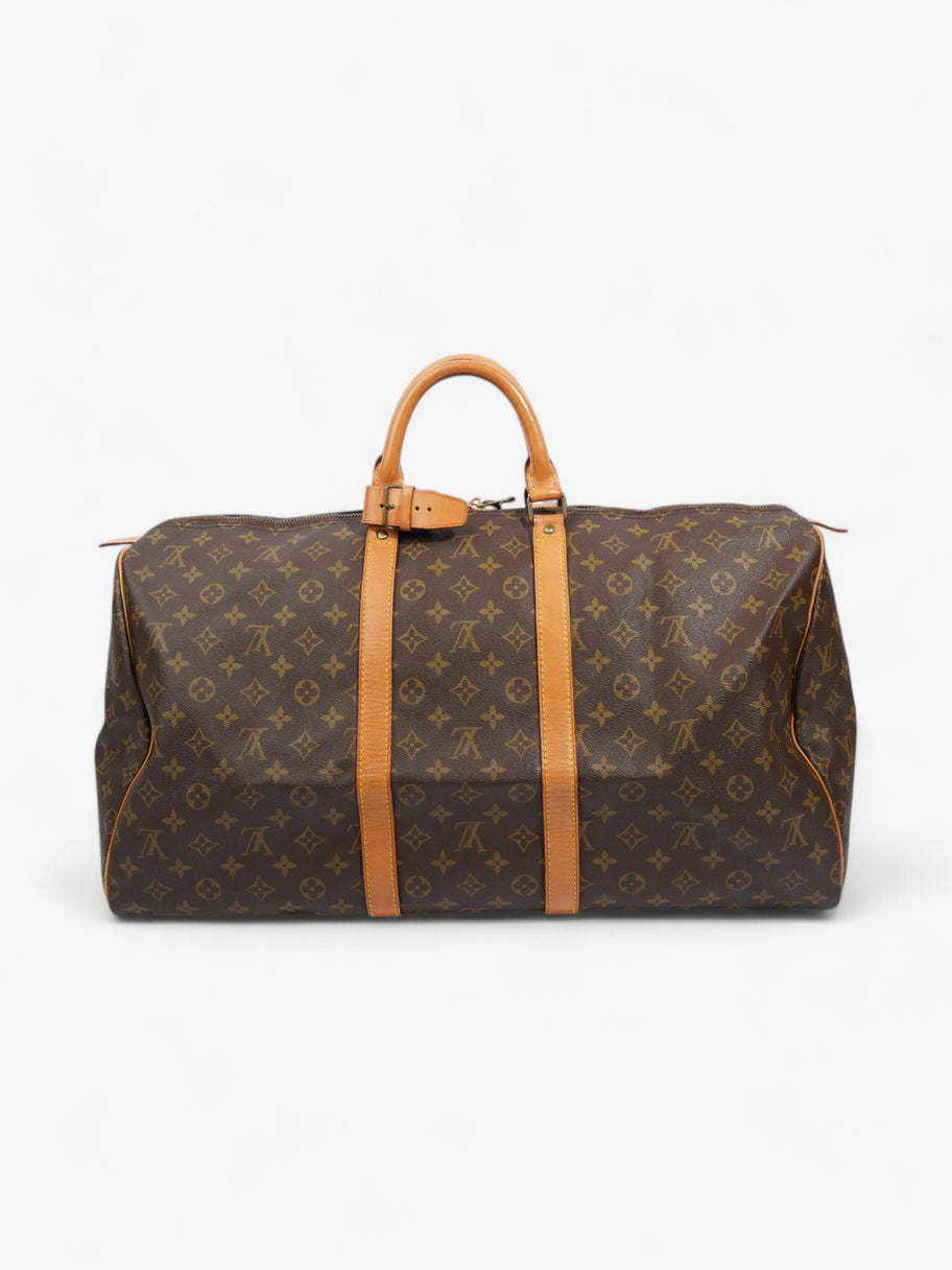 Louis Vuitton Keepall Monogram Coated Canvas 55 Image 4