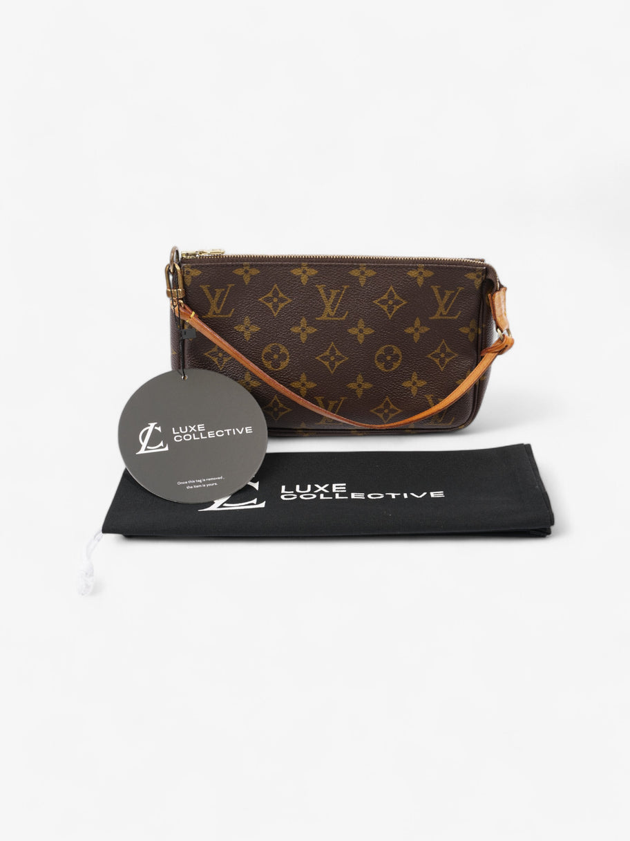 Louis Vuitton Pochette Accessoires Monogram Coated Canvas Image 9