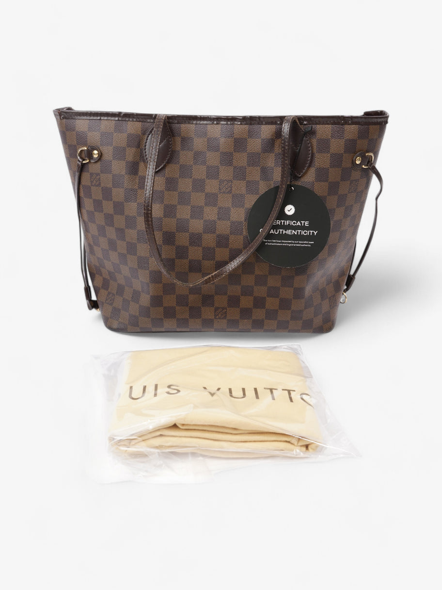 Louis Vuitton Neverfull Damier Ebene Coated Canvas MM Image 11