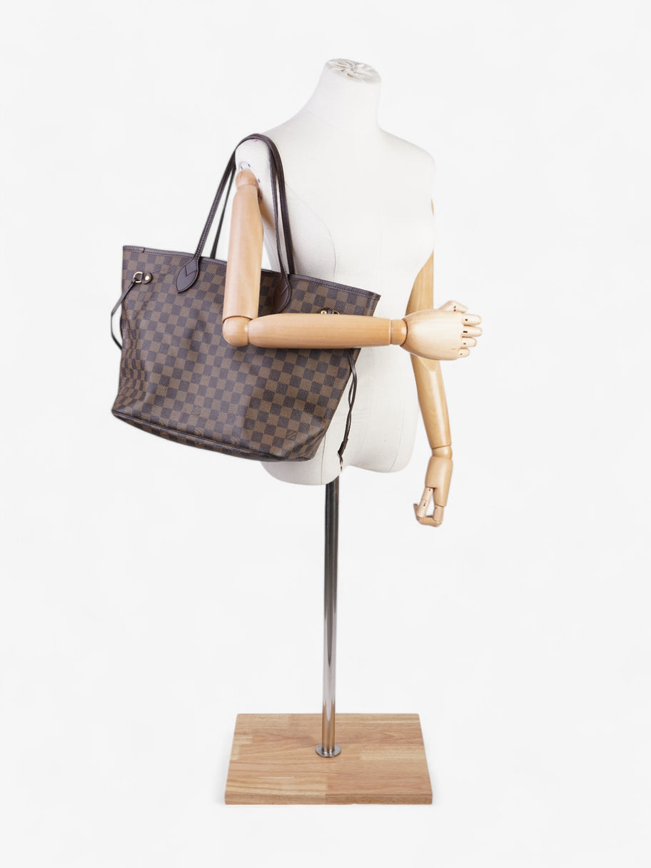 Louis Vuitton Neverfull Damier Ebene Coated Canvas MM Image 2