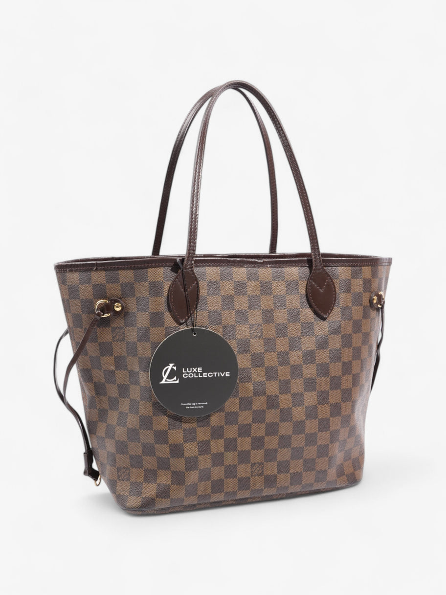 Louis Vuitton Neverfull Damier Ebene Coated Canvas MM Image 9