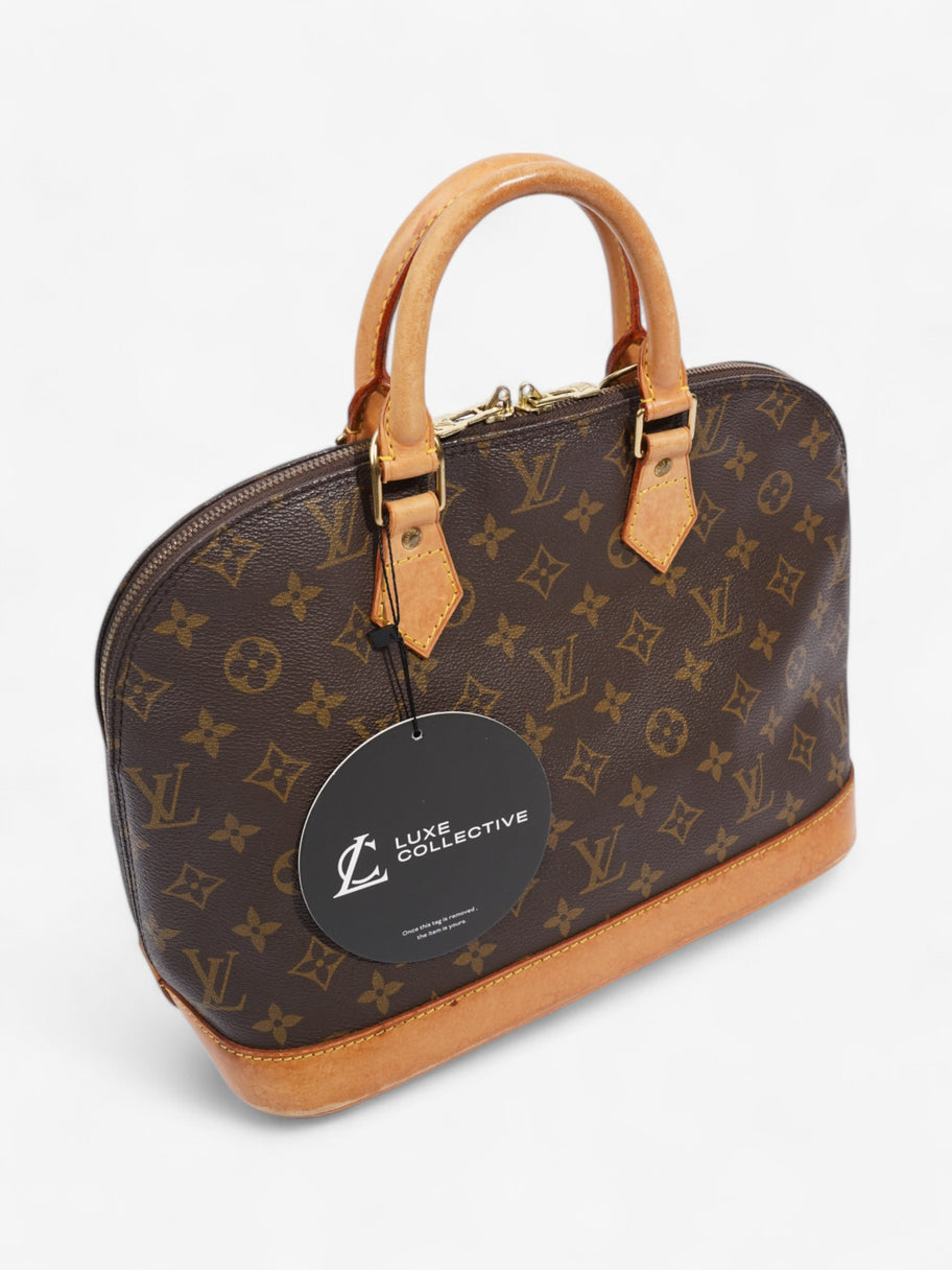 Louis Vuitton Alma Monogram Coated Canvas PM Image 12