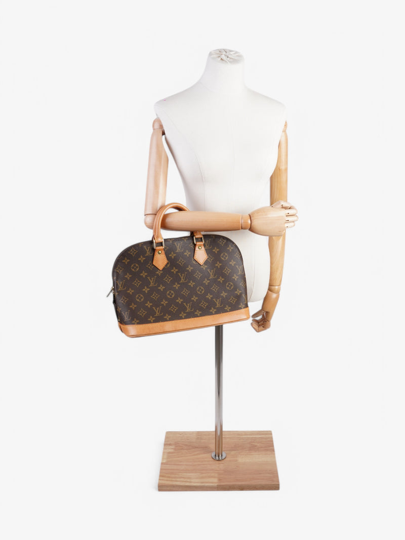  Louis Vuitton Alma Monogram Coated Canvas PM