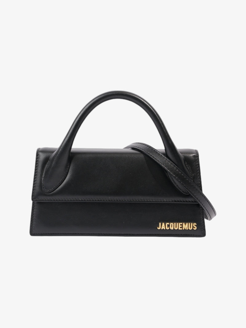  Jacquemus Le Chiquito Long Black Leather