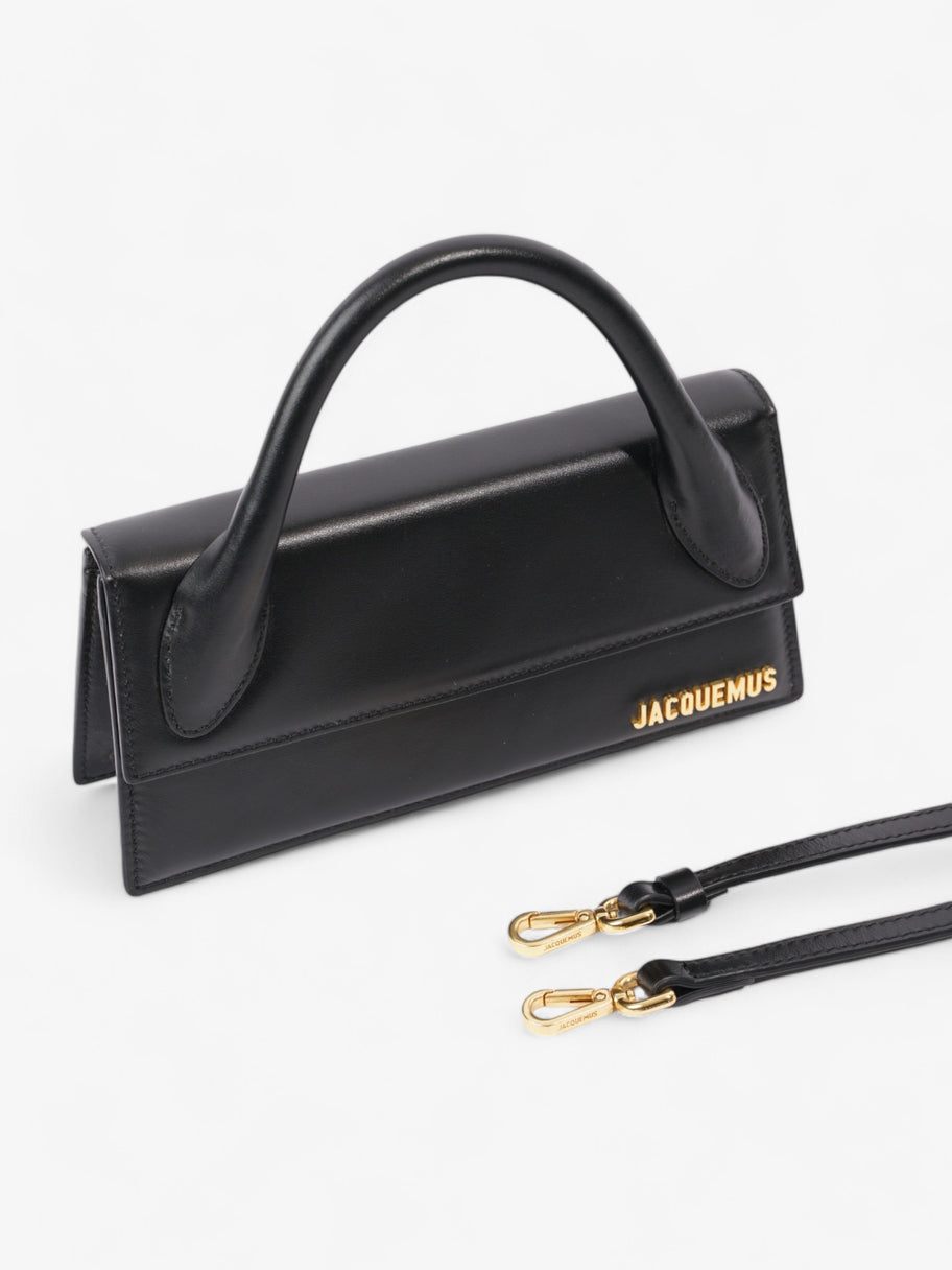 Jacquemus Le Chiquito Long Black Leather Image 7