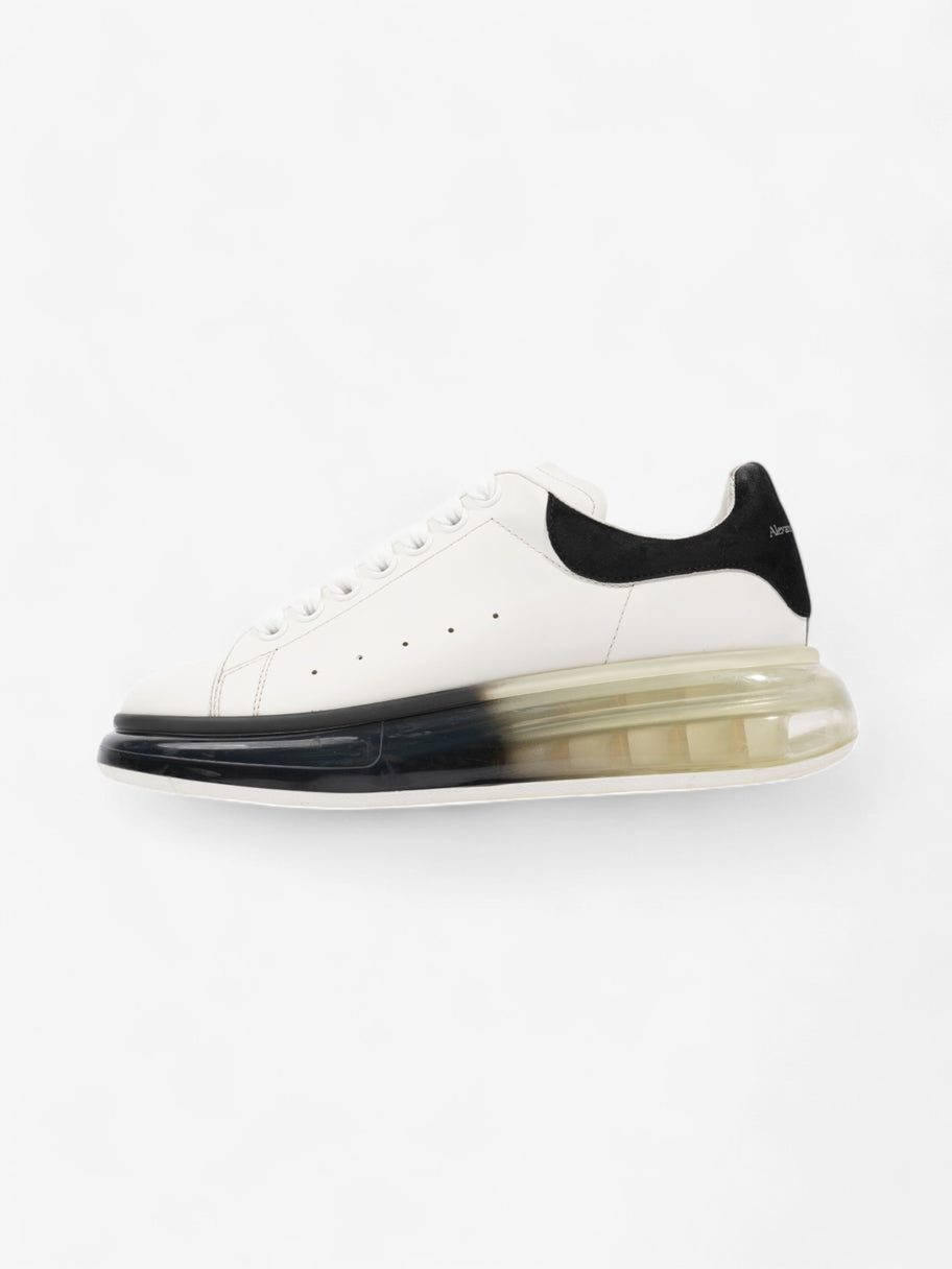 Alexander McQueen Oversized Sneakers with Clear Sole White / Black Leather EU 39 UK 6 Image 5