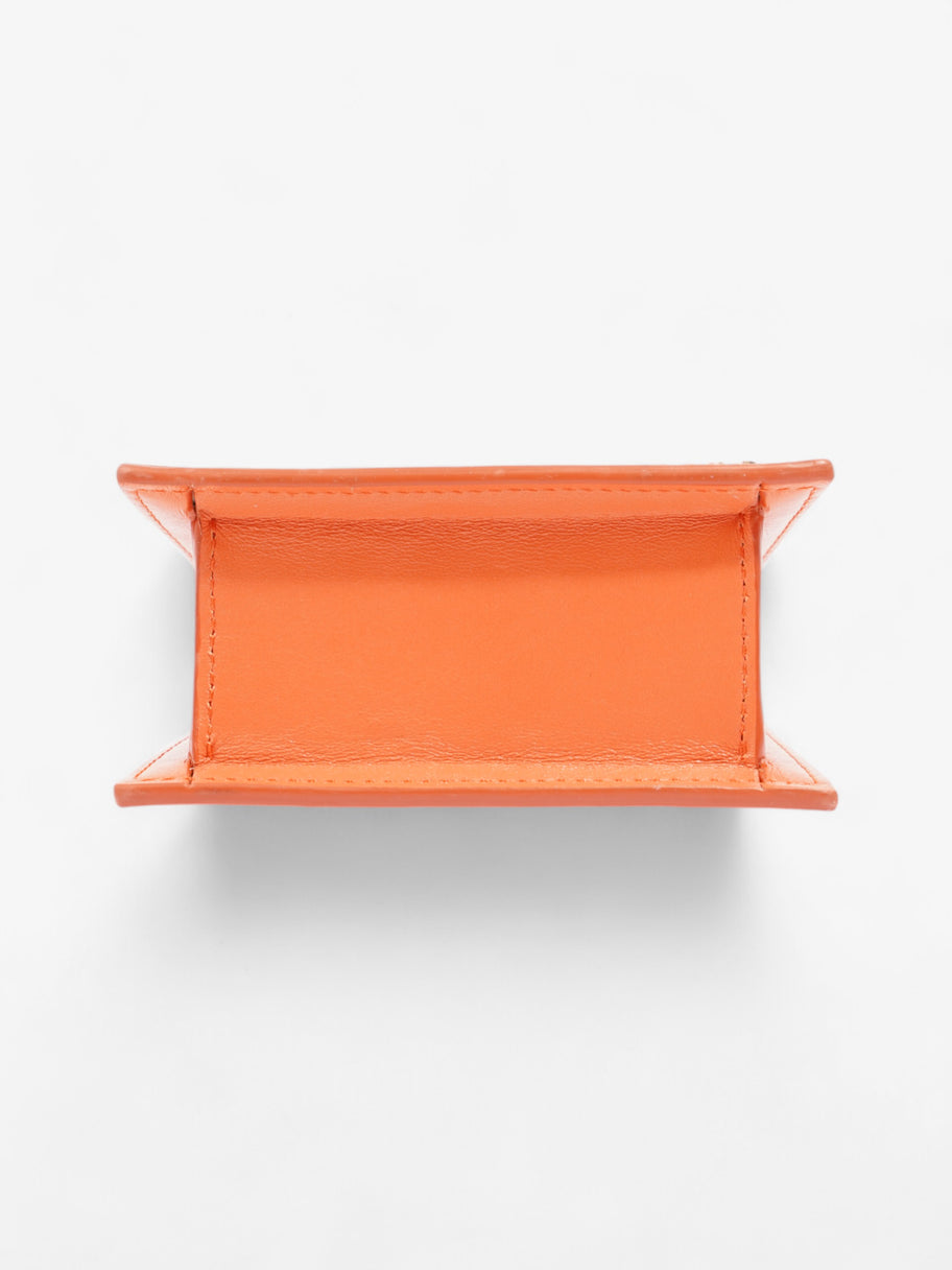 Jacquemus Le Chiquito Orange Leather Image 6