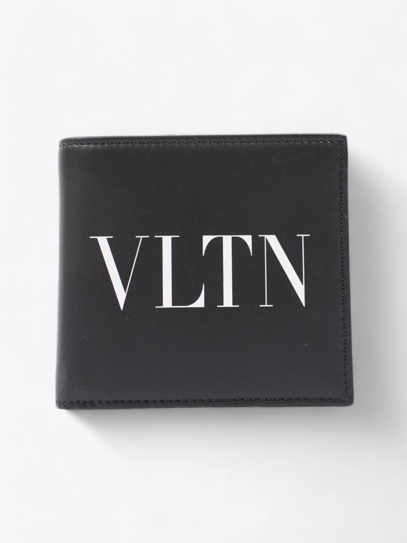  Valentino VLTN Wallet Black / White Leather