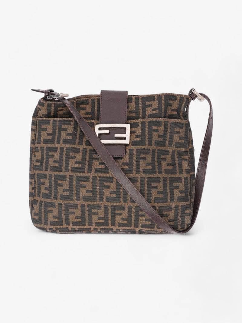  Fendi Zucca Brown FF Canvas