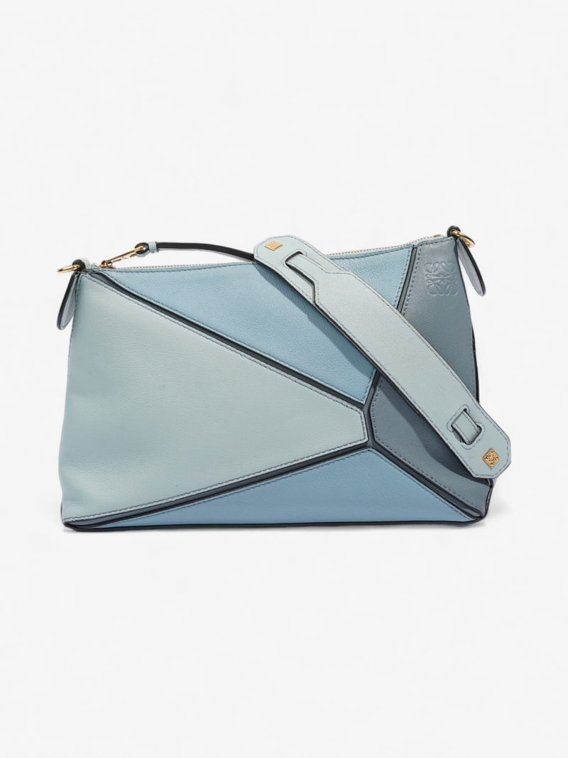  Loewe Puzzle Bag Blue Calfskin Leather