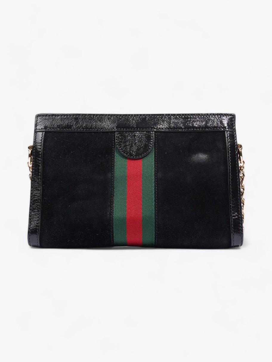 Gucci Ophidia GG Black / Red / Green Suede Image 4