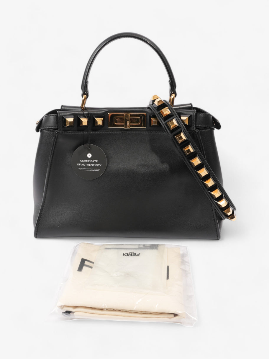 Fendi Peekaboo Black Leather Medium Image 10