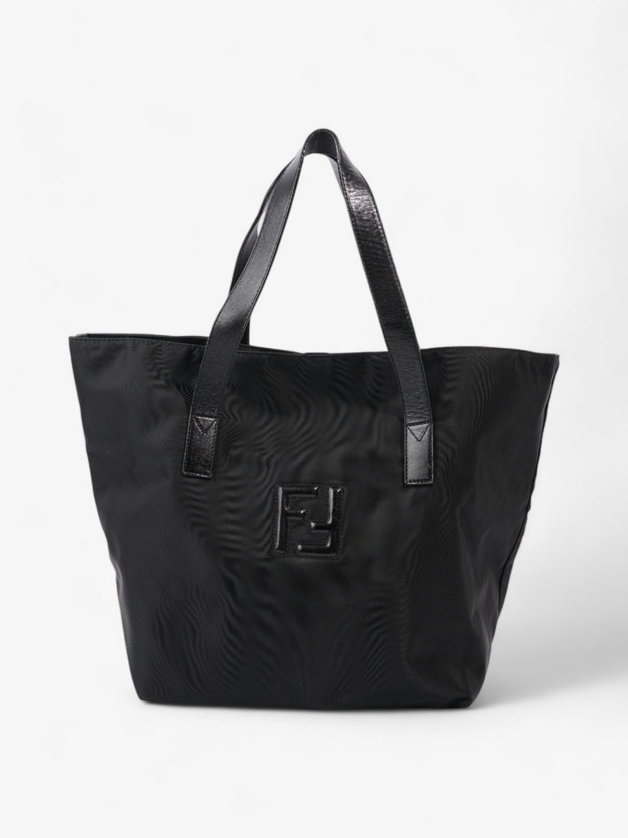 Fendi FF Tote Black Nylon Luxe Collective