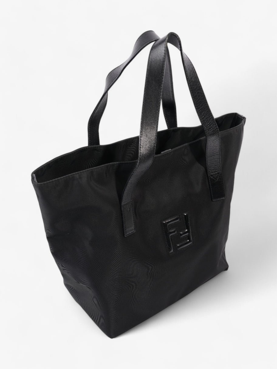 Fendi FF Tote Black Nylon Image 7