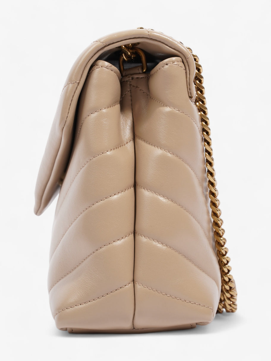 Saint Laurent Lou Lou Light Beige Calfskin Leather Small Image 3