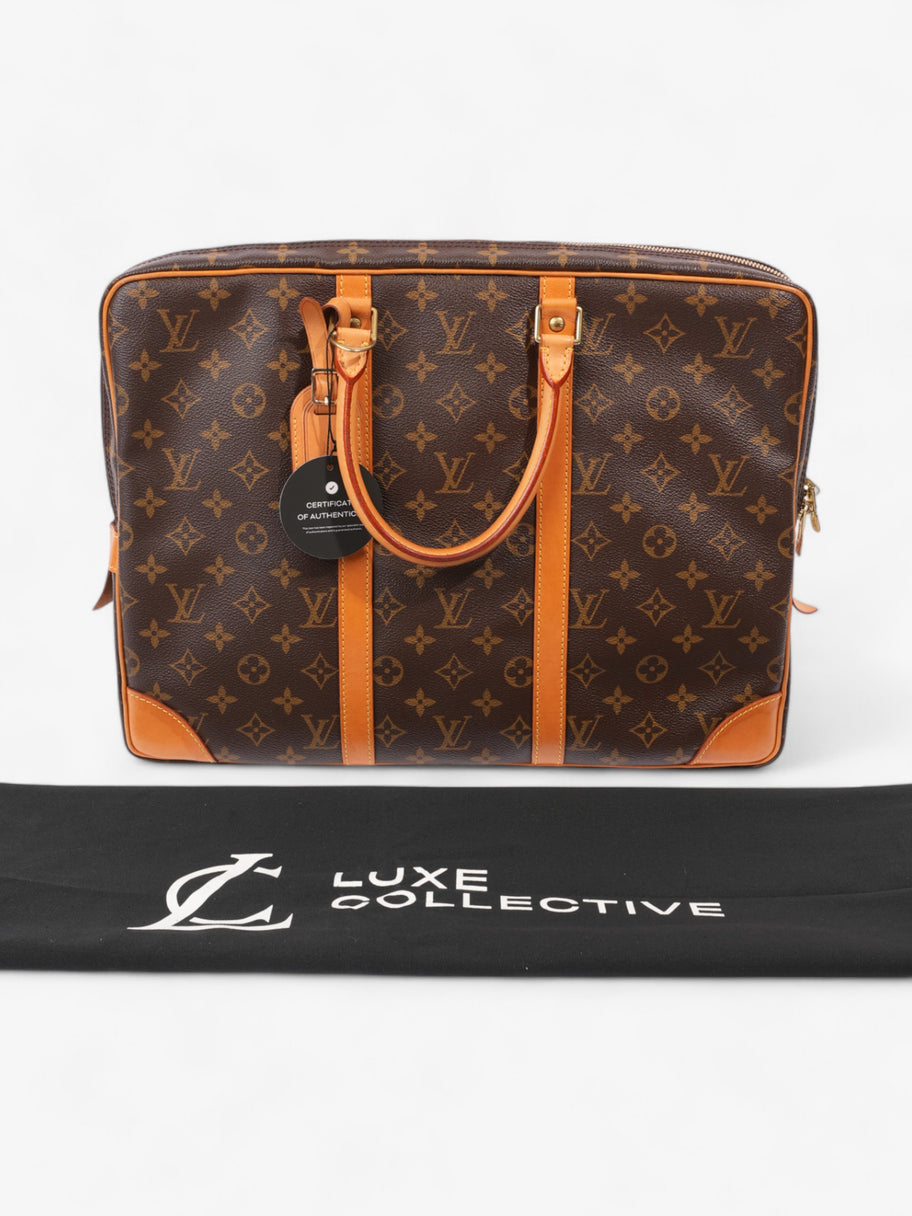 Louis Vuitton Porte Documents Voyage Monogram Coated Canvas Image 10