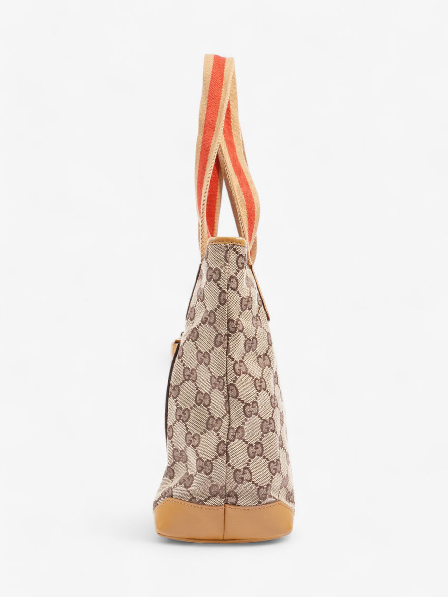 Gucci GG Canvas Tote Monogram / Red Canvas Image 3