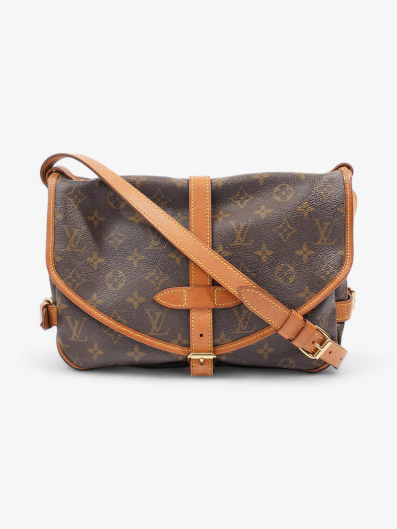  Louis Vuitton Saumur Monogram Coated Canvas 30