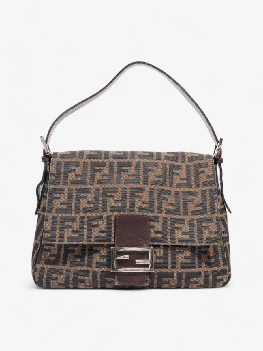 Fendi Mamma Baguette Tobacco / Brown Canvas Image 1