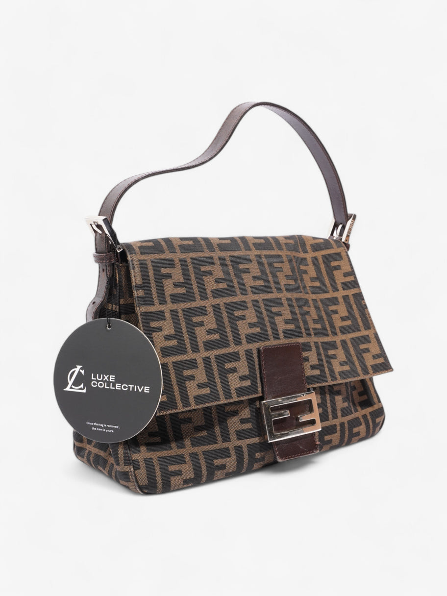 Fendi Mamma Baguette Tobacco / Brown Canvas Image 10