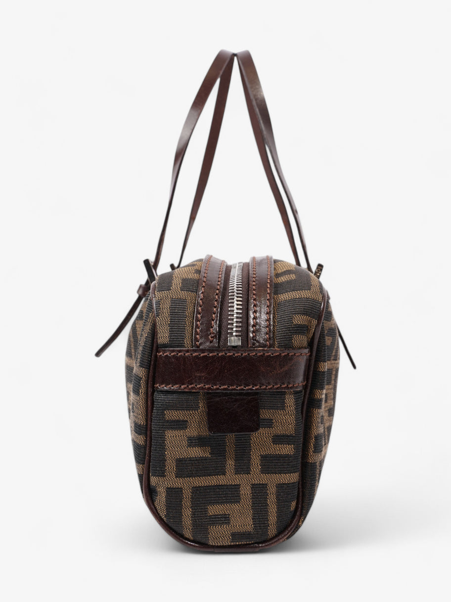 Fendi Zucca Shoulder Bag Brown / Tobacco Canvas Image 5