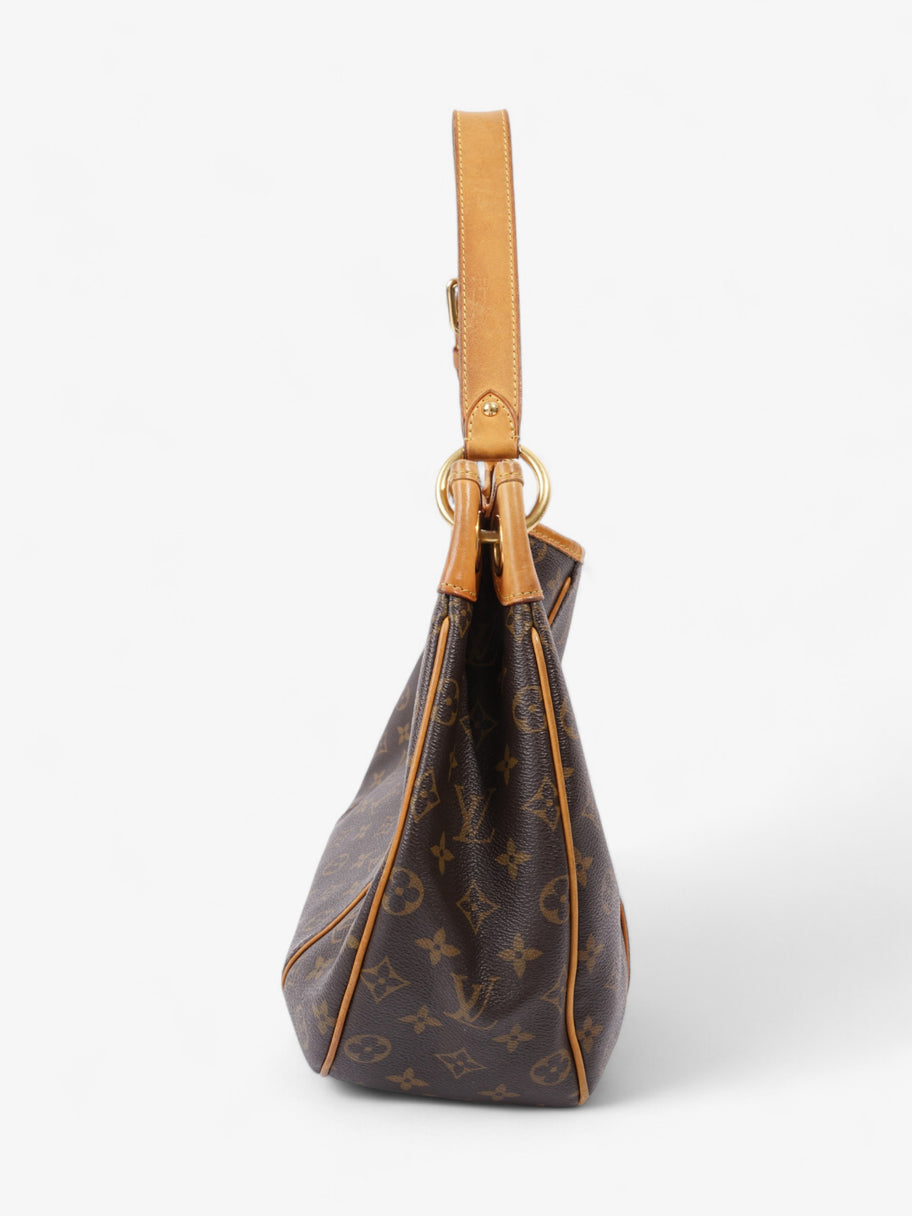 Louis Vuitton Galliera Monogram / Brown Coated Canvas PM Image 3