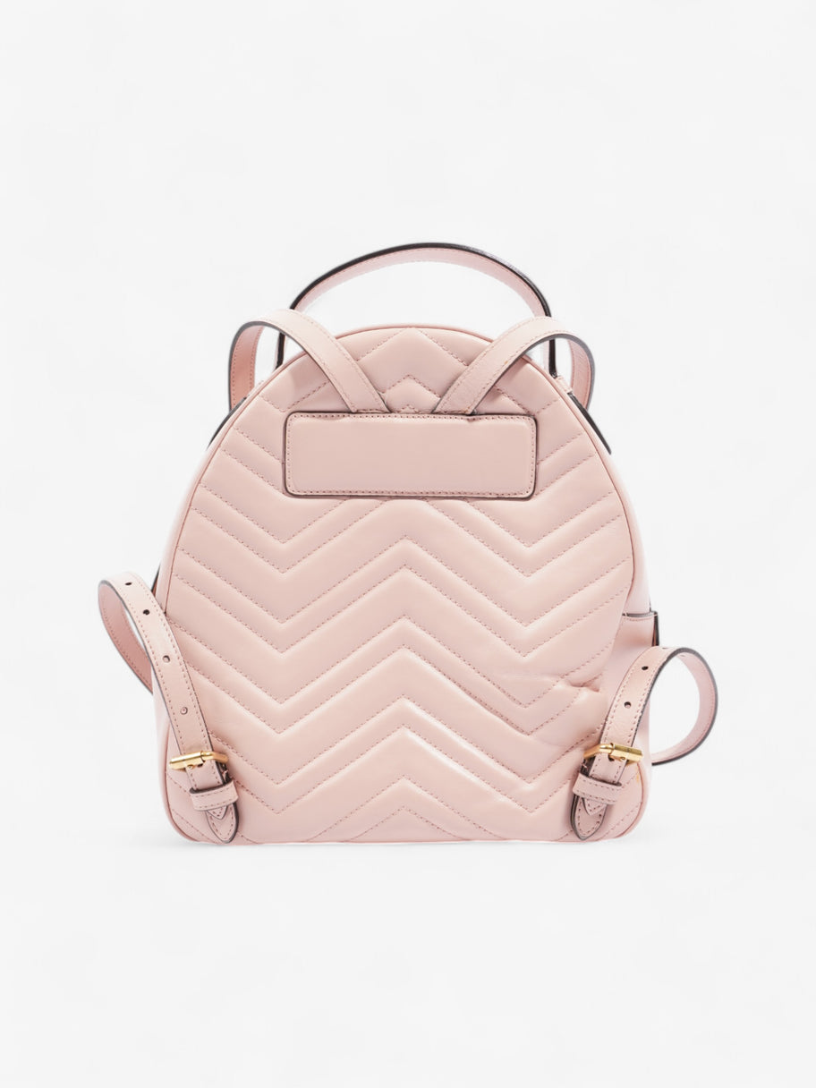 Gucci GG Marmont Backpack Pink Leather Image 4