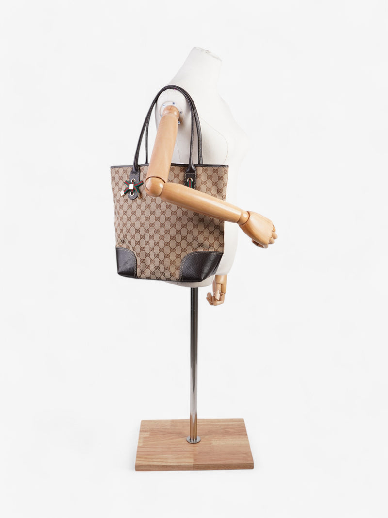  Gucci Princy Tote Brown / Beige Canvas