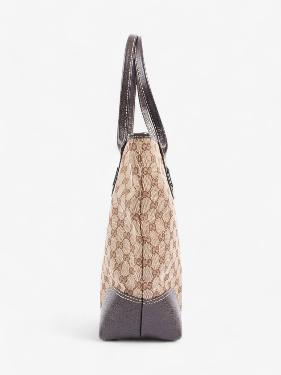 Gucci Princy Tote Brown / Beige Canvas Image 3