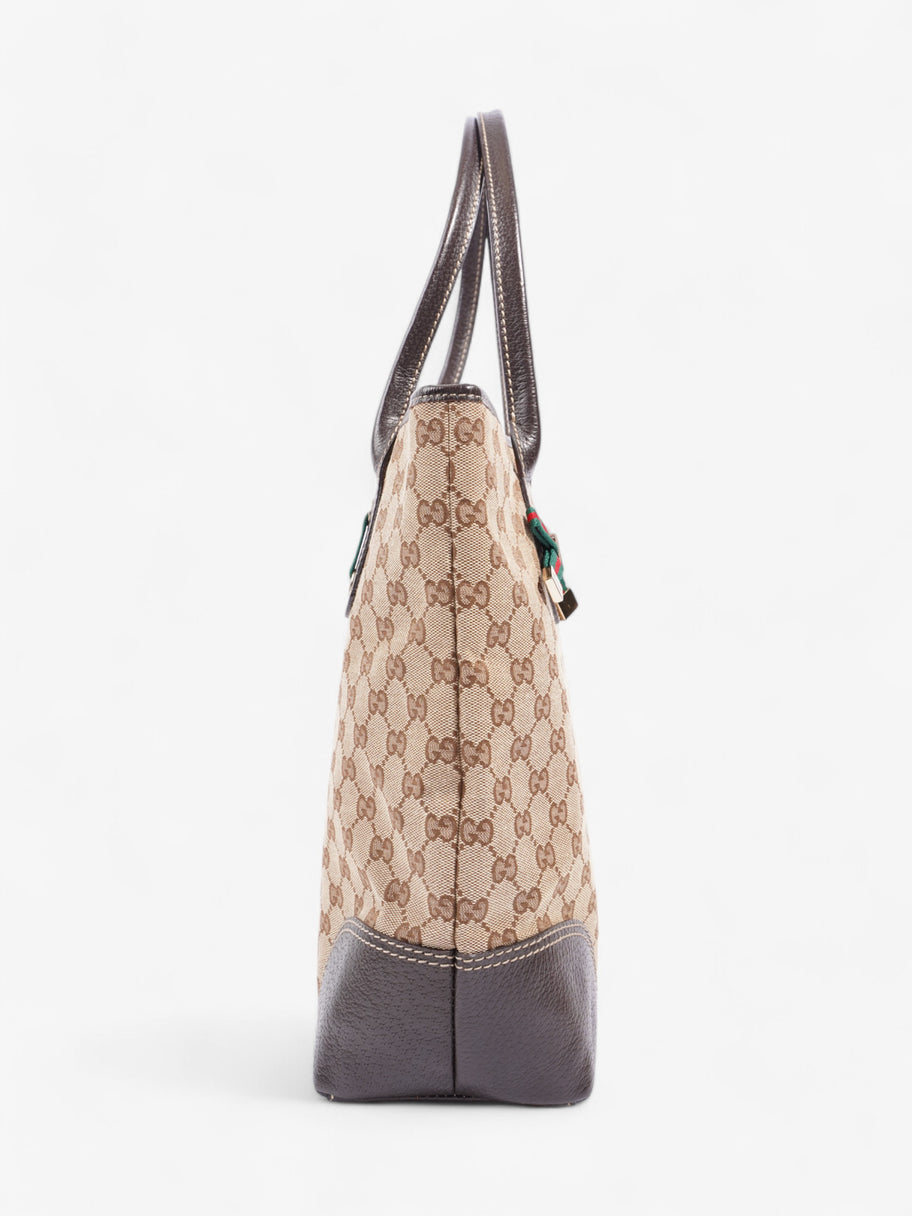 Gucci Princy Tote Brown / Beige Canvas Image 5