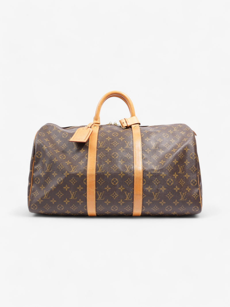  Louis Vuitton Keepall Monogram Coated Canvas 50