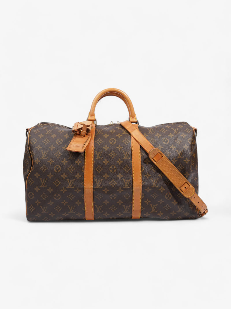  Louis Vuitton Keepall Bandouliere Monogram Coated Canvas 55