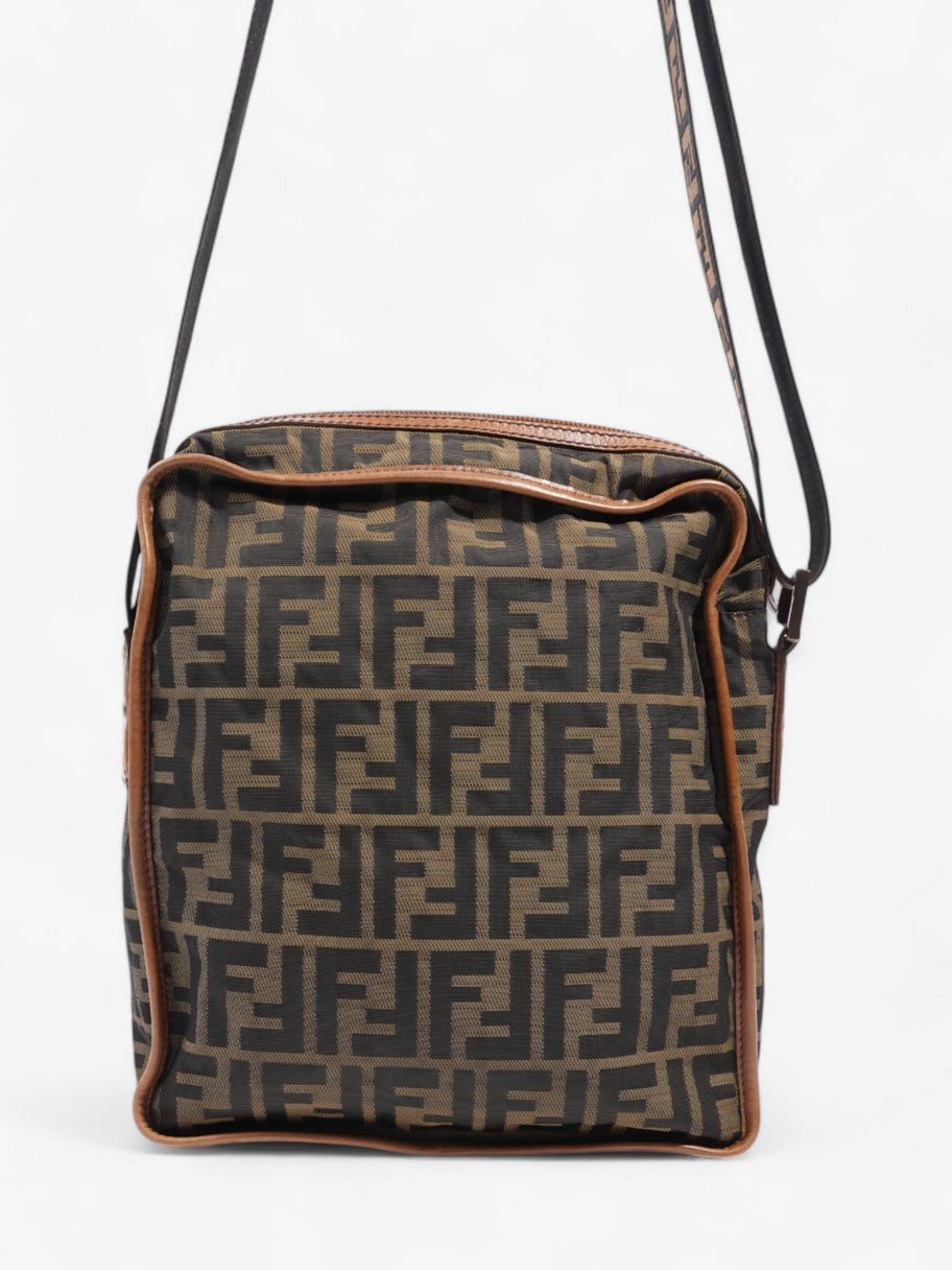 Fendi Messenger Bag Monogram Coated Canvas Image 4