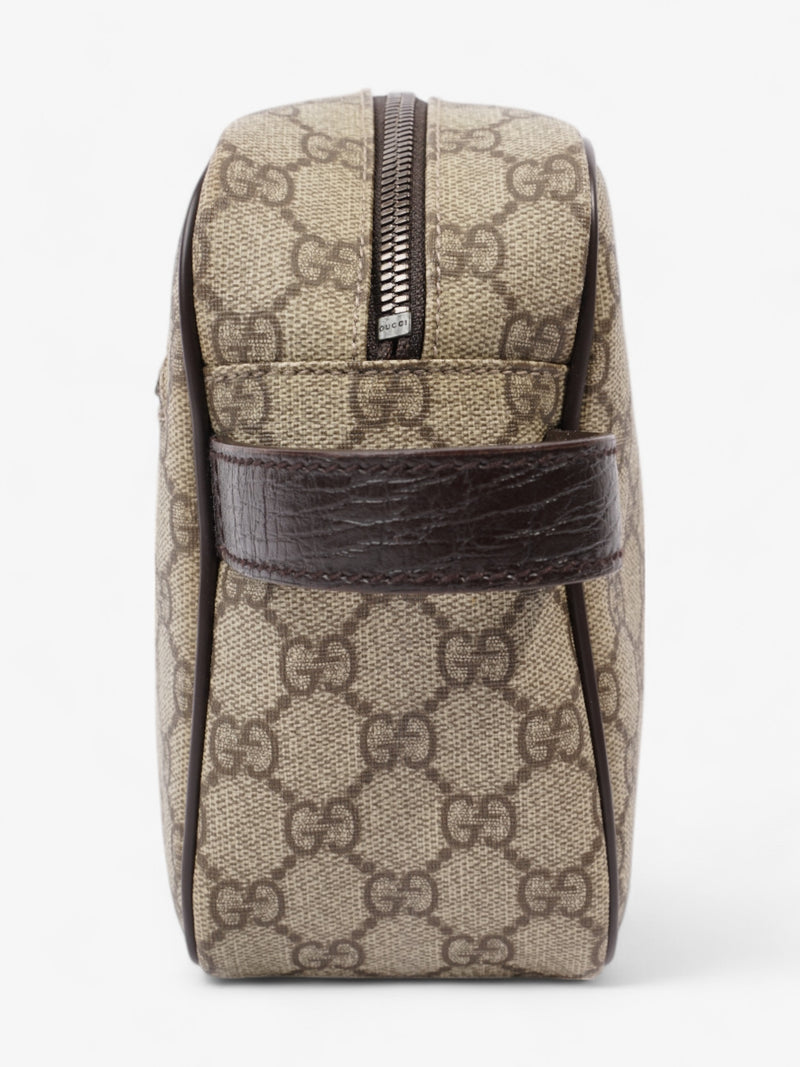  Gucci GG Toiletry Brown Coated Canvas