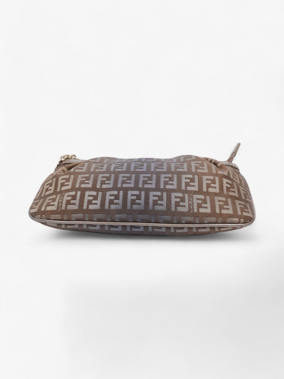 Fendi Zucca Ombre Pochette Brown  Canvas Image 6