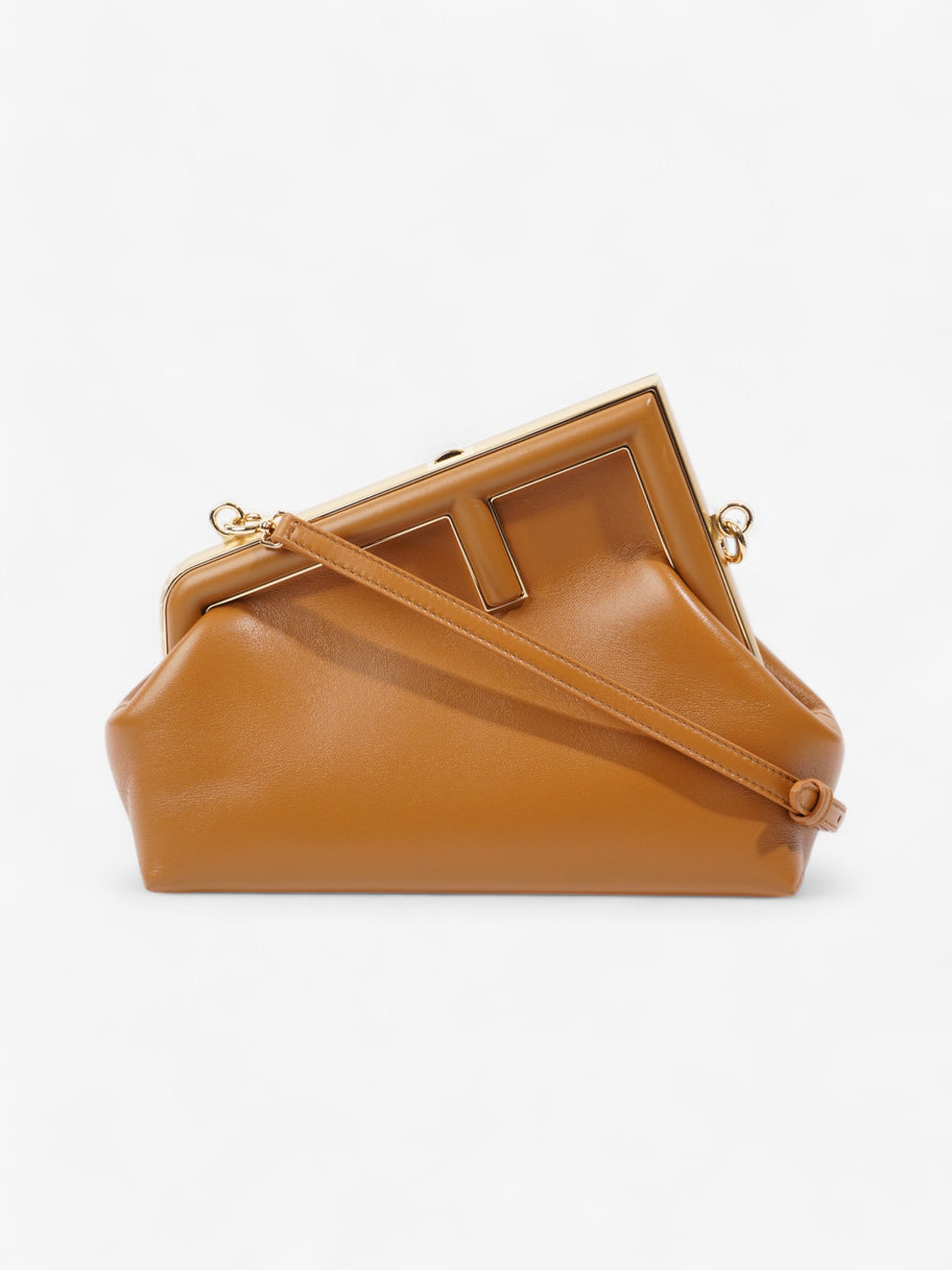 Fendi Fendi First Tan Calfskin Leather Small Image 1