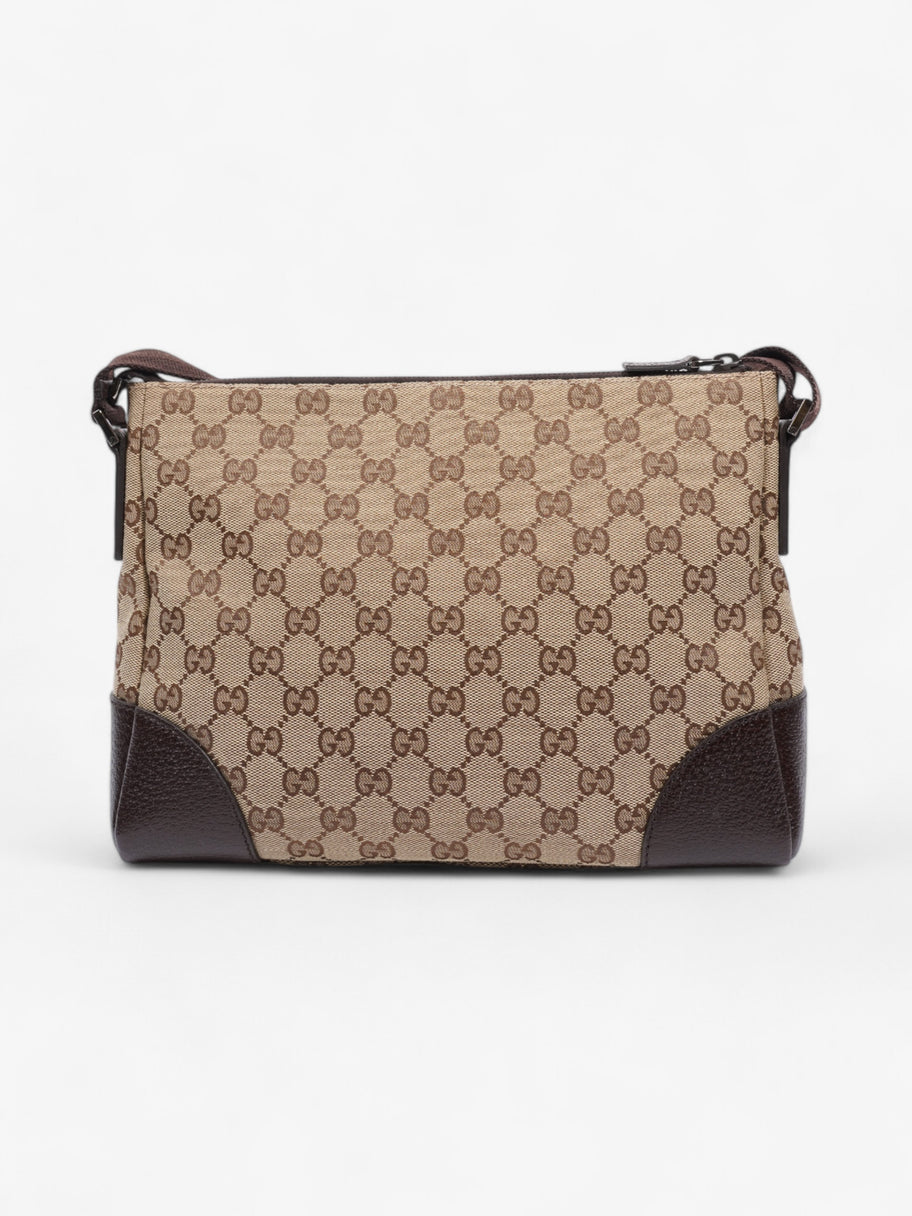 Gucci GG Canvas Messenger Brown  Canvas Image 4