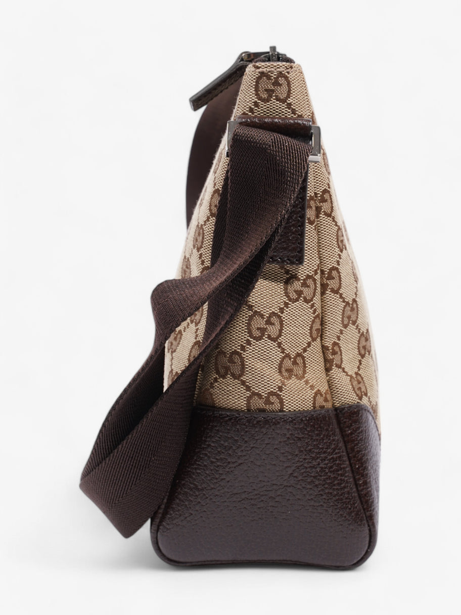 Gucci GG Canvas Messenger Brown  Canvas Image 5